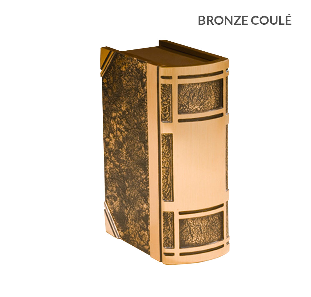 urne de luxe bronze coulÃ©